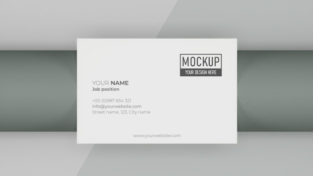 Business card mock-up assortment