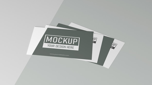 PSD business card mock-up assortment