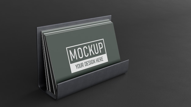 PSD business card mock-up composition