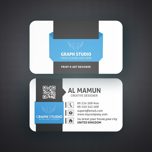 PSD business card mock up template