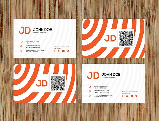 Business card mock-up