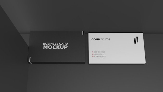 Business card mockup design