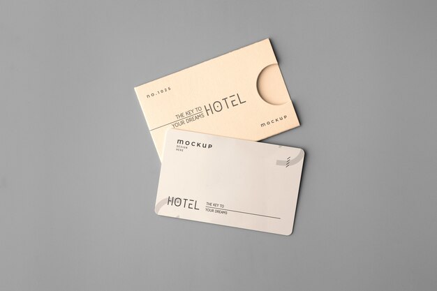 Business card mockup design