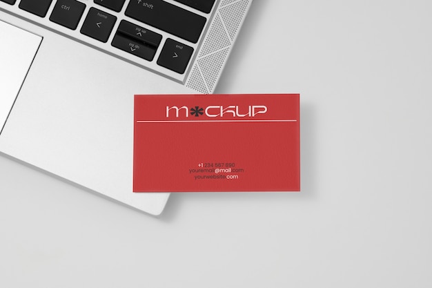 Business card mockup design