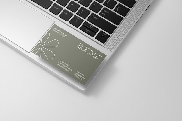 Business card mockup design