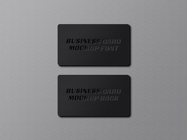 Business card mockup design