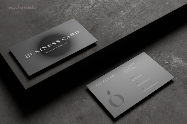 Business card mockup premium psd Premium Psd