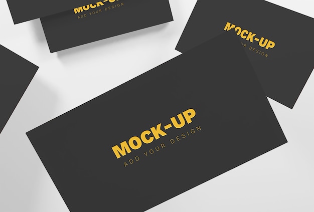 business card mockup premium psd