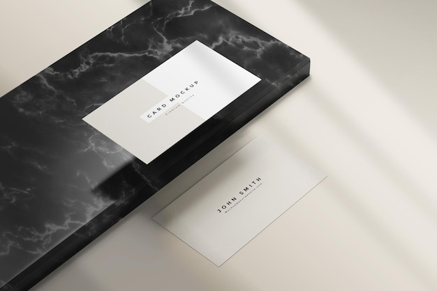 Business card mockup psd template