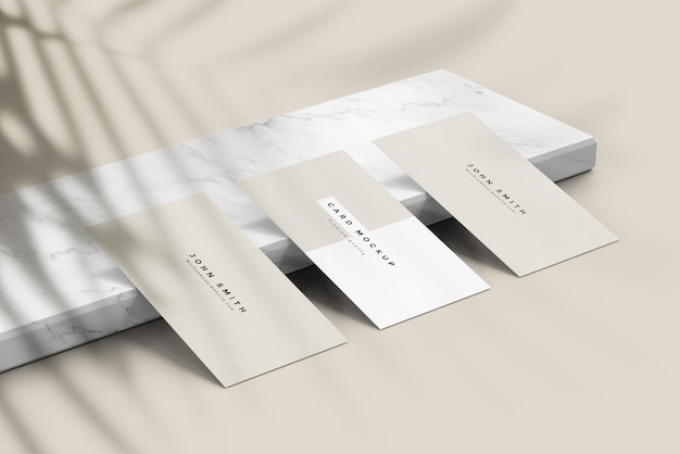 business card mockup psd template