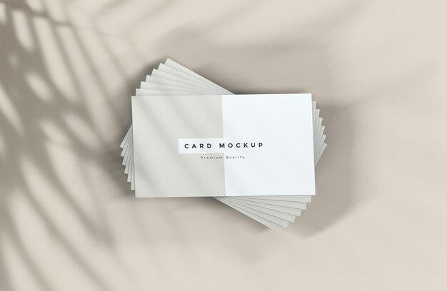 business card mockup psd template