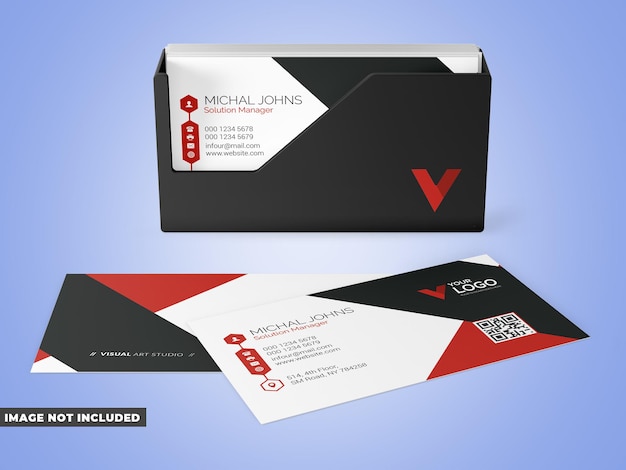 PSD business card mockup psd