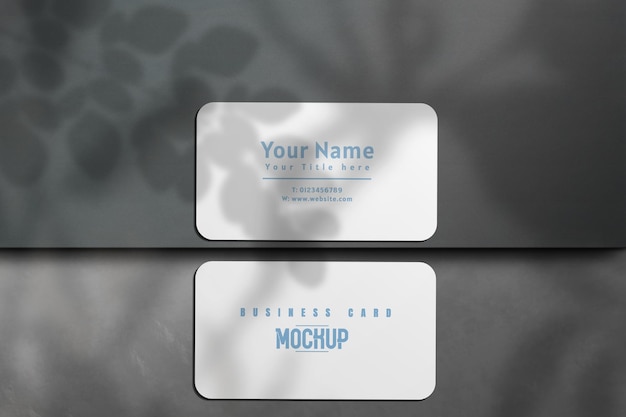 Business card mockup psd