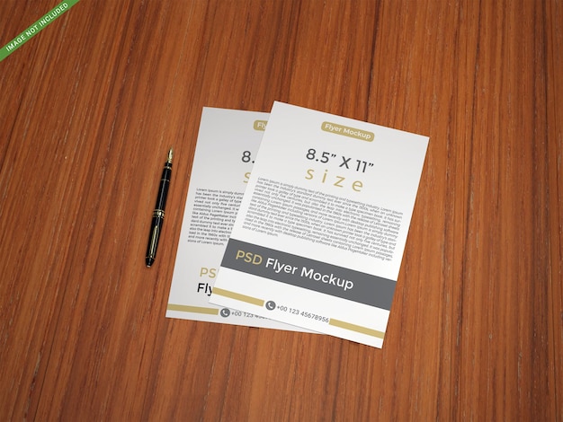 Business card mockup template