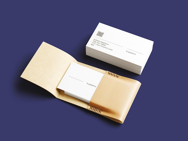 PSD business card mockup templates