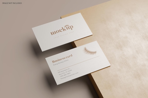 Визитная карточка Mockup