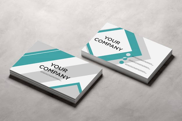 Business card mockup