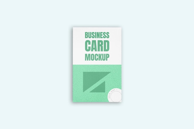 business card mockup