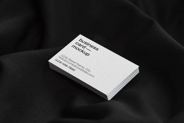 business card mockup