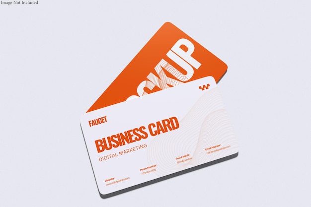 business card mockup
