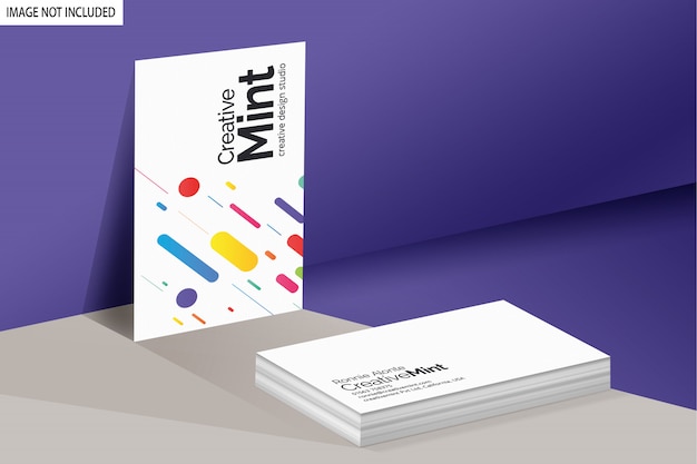 Business card mockup