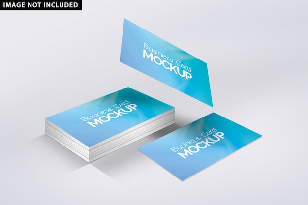 Mockup di biglietti da visita