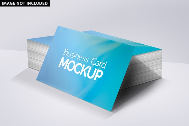 Mockup di biglietti da visita