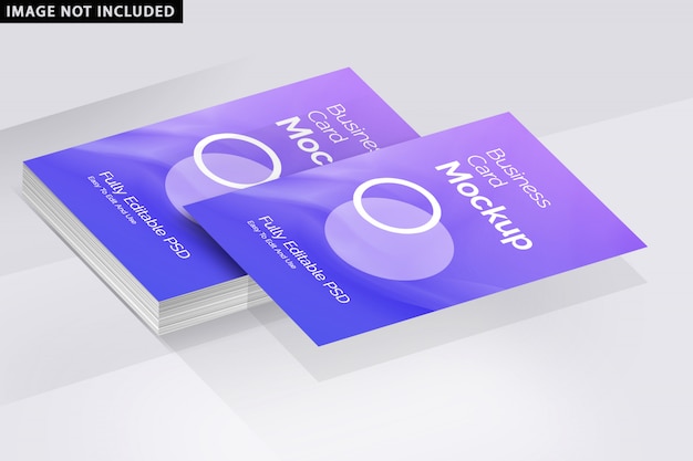 Business card mockup