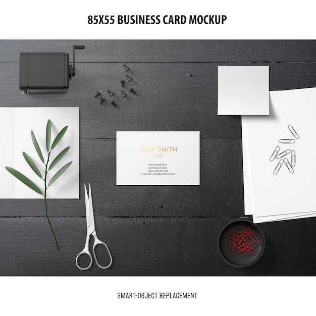 Business Card Mockup