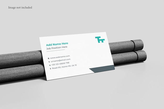 PSD business card mockup