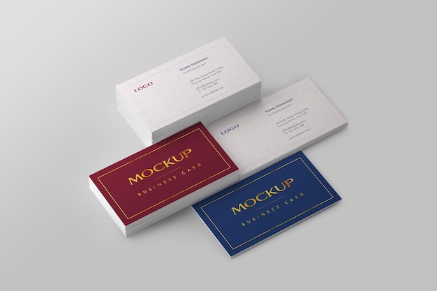 Business card mockup