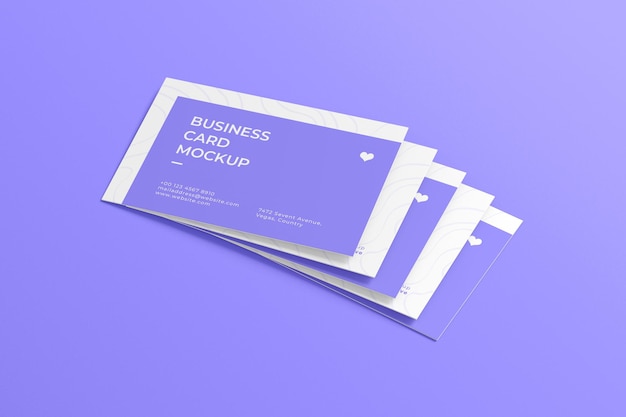 Business card mockup