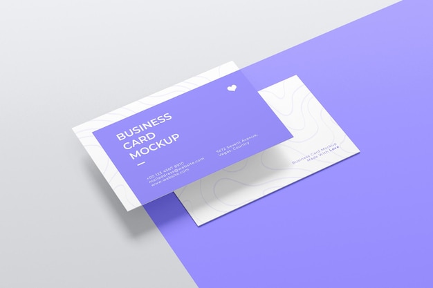 Business card mockup