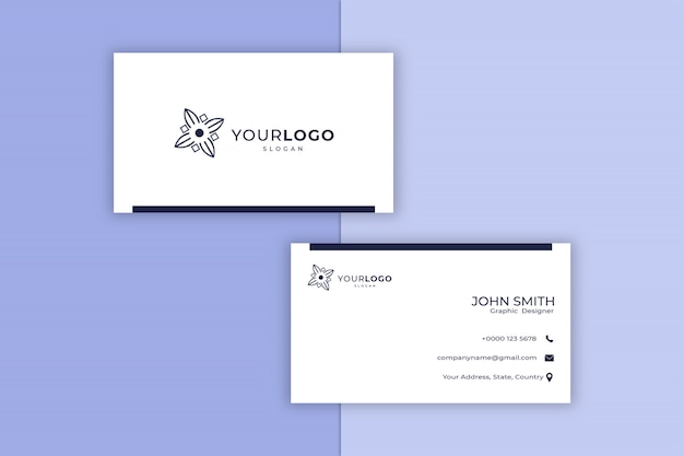 Business card mockup