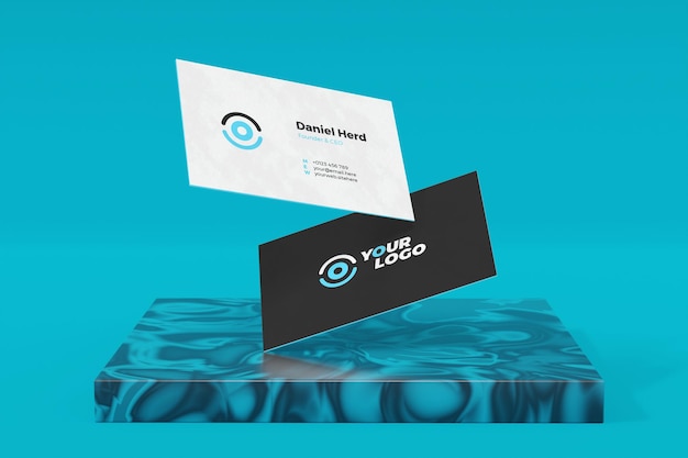 Business card mockup