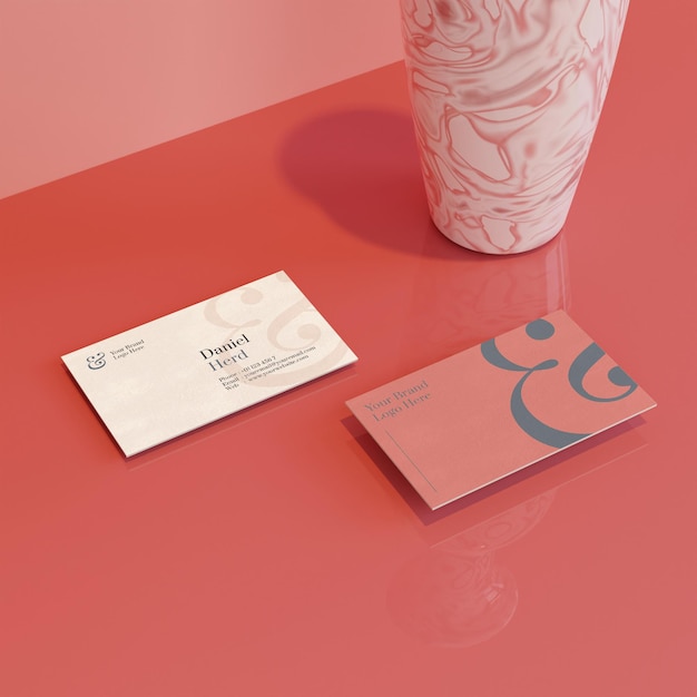 business card mockup