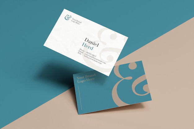 Business card mockup