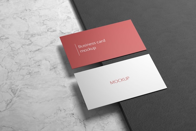 Business card mockup