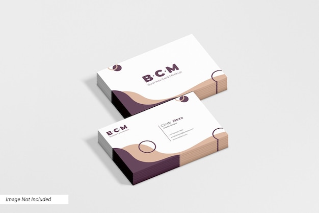 business card mockup