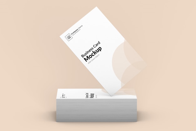 Business card mockup