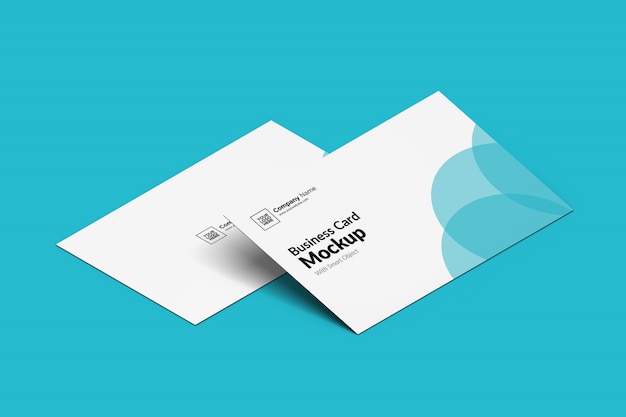 Business card mockup