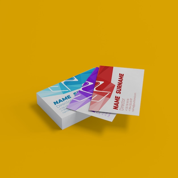 Business card mockup