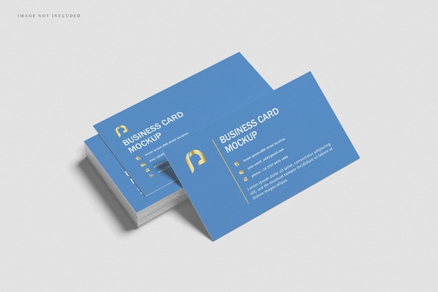 Визитная карточка Mockup
