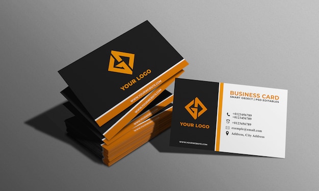 Business card mockup