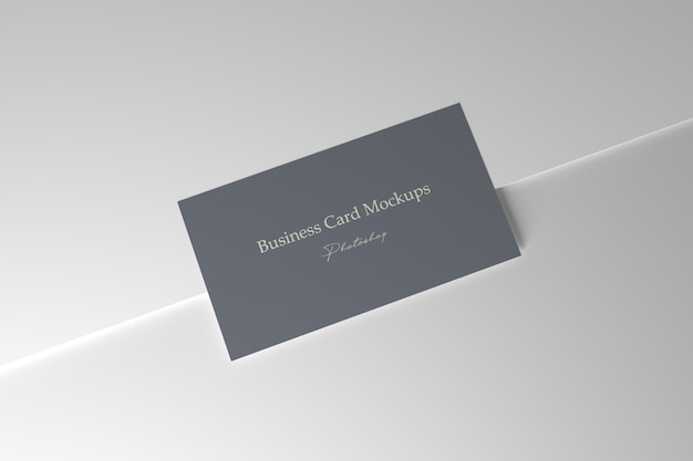 Business card mockup