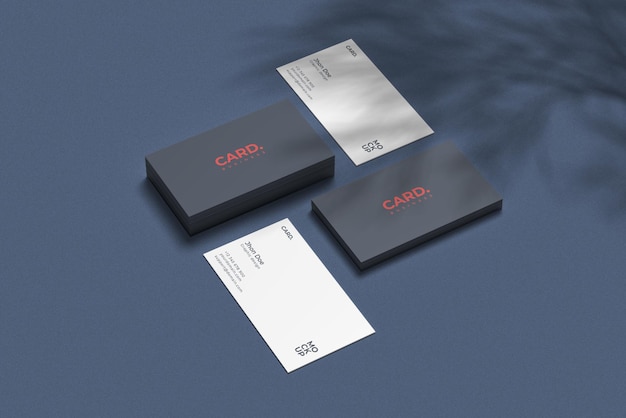 Business card mockup