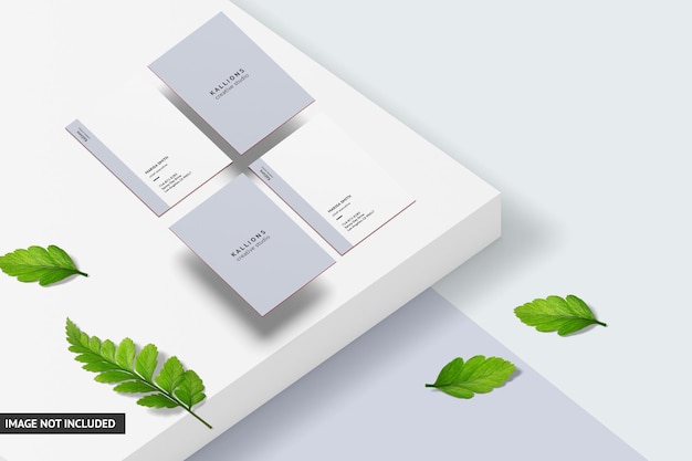 Business card mockup