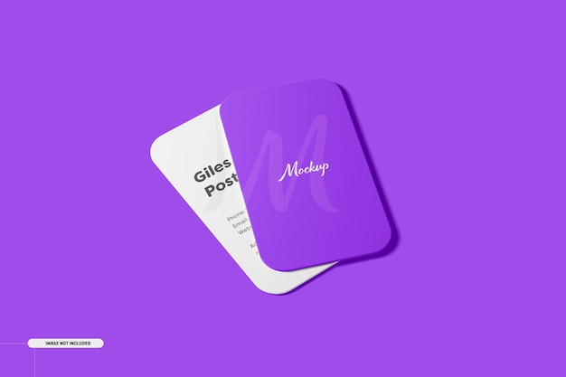 Business card mockup