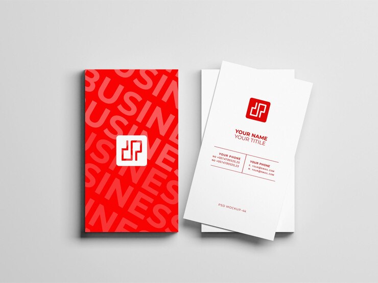 Business card mockup