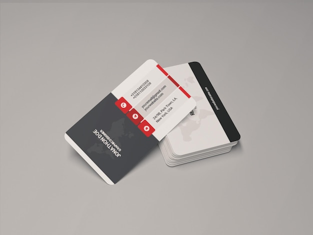 Business card mockup